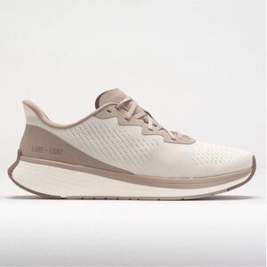 Women's Athletic Shoes - Cream and Tan LIKE NEW